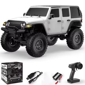 Volantexrc EXHOBBY 787-1 배터리 2 개, RTR 1/24 4WD RC  락 크롤러, LED 라이트, 오프로드 몬스터 트럭