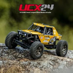 UDIRC UCX24 1/24 크롤러, 브러시리스/브러시드 모터, 4WS 미니 소형 락 3 단 변속기 RTR  장난감, 크리스