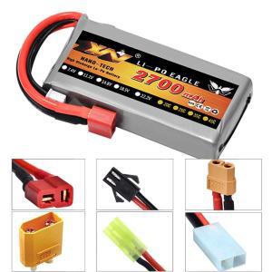 WLTOYS 12428 1/12 RC 자동차 트럭 모델용 YW 파워 7.4V 2S 2700mAh 40C 최대 60C 리포 배터리 T/JST/XT60