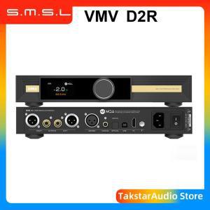 SMSL VMV D2R USB DAC MQA MQA-CD  BD34301EKV ROHM DAC 칩  XU-0316 DSD512  리모컨 디코더 포함  32 비트