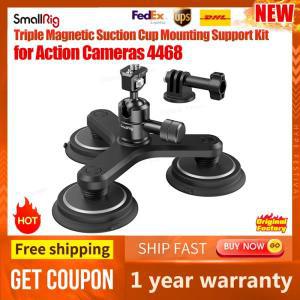 Smallrig 4468 트리플 마그네틱 흡입 컵 장착 지지대 키트, 액션 카메라