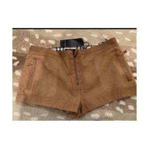 Burberry 버버리 Cadwell Camel Leather Shorts NWT