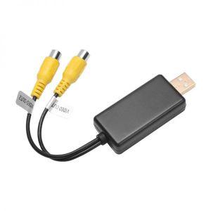 모니터연결케이블 연결선 USB CVBS RCA 비디오 출력 어댑터 박스 모니터 디스플레이 에 연결 안드로이드 라