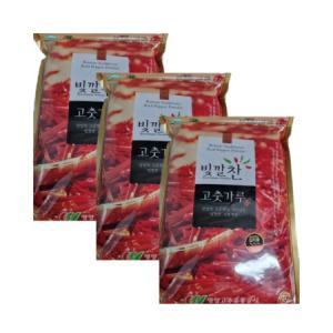 2024년 빛깔찬 햇고춧가루 김치용 매운맛 국내산 고추가루 영양 3kg