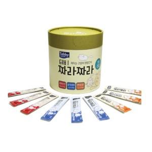 새우와치킨 맛있는간식 파우치간식 츄르 참치와새우 고양이간식 짜라 캣간식 연어와대구 3종혼합 120p