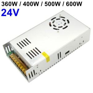 스위칭 전원 공급 장치 변압기 LED 스트립 램프 조명용 24 V 25A 20A 15A 600W 110V 220V AC-DC 볼트 SMPS