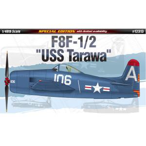 [아카데미과학] 1/48 F8F-1/2 USS 타라와 12313