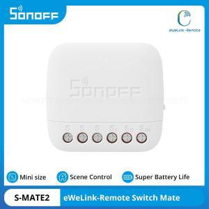 SONOFF S-MATE2 미니 사이즈 스위치 메이트 스마트 홈 장면 연결 지지대 기계식 스위치 eWeLink 리모컨 Ale