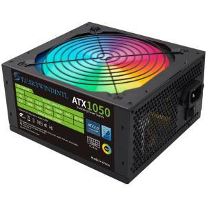 TFSKYWINDINL 채굴용 PCIE 30 ATX RGB 전원 공급 장치 게임용 12V HPWR 커넥터 1050W