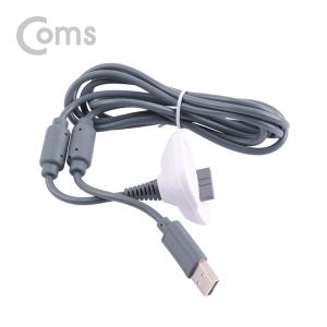 Coms XBOX 360 전용 무선 컨트롤러 USB 충전 케이블무선컨트롤러충전기 게임충