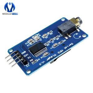 AVR SD ARDUINO YX5300 모듈 WAV SDHC 플레이어 UART 카드 TTL 음악 ARM MP3 직렬 PIC CF