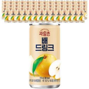 해태 과일촌 배 드링크 175ml x 60캔 (30캔x2박스)  AH-445