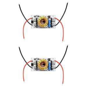 인버터 드라이버 컨버터 모바일 전원 50W 2 장치 10A 업 개 모듈 LED 전류 공급 비절연 부스트 스텝