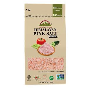 Himalayan Chef 히말라야 핑크 소금 굵은 곡물, 9.1kg(20파운드), 그라인더 리필용 벌크 사이즈 | 100% 천