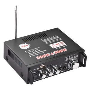 MP3 2CH 300W 자동차 BT-298A 라디오 가정용 플레이어 디지털 블루투스 미니 리시버 파워 음향기자재 +