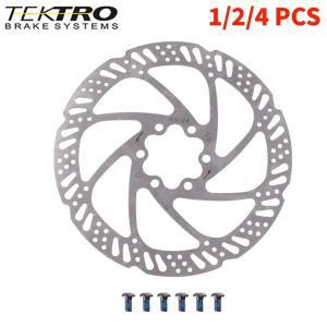 TEKTRO 자전거 디스크 브레이크 로터 160mm 로터 MTB 자전거 스테인리스 스틸 유압 브레이크 6 볼트 부품