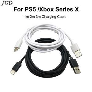 PS5 Xbox 호환 시리즈 S X 컨트롤러용 JCD 전원 코드 USB C타입 충전기 케이블 스위치 NS 라이트 게임패드