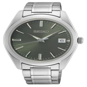 세이코 SEIKO 시계 쿼츠 해외 모델 그린 SUR527P1 남성 []