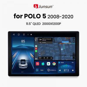 카플레이 모니터 Junsun X7 PRO 11.5 “2K AI 음성 무선 안드로이드 자동차 라디오 폭스바겐 폴로 5 2008 2