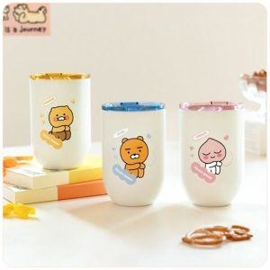 카카오프렌즈 데일리 OTNRRCRZ 스텐텀블러 라이언 350ml 1개