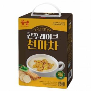 꽃샘 콘프레이크 천마차 1000g 20g x 50개입