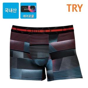 TRY 남성 에어로쿨 액티브 남자 드로즈 팬티(오렌지)