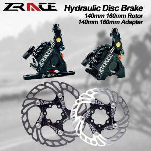 유압 니플 니뿔 ZRACE Al 합금 자전거 브레이크 MTB 디스크 로터 160mm 140mm Shimano 패드 도로 부품 파츠