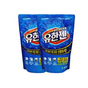 유한양행 유한젠 분말형 표백제 1.4kg x 2개