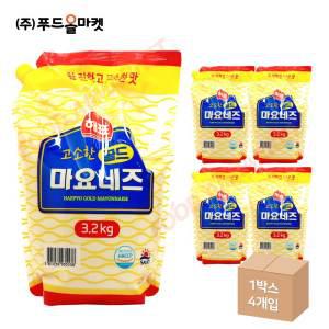 해표 고소한 골드 마요네즈 3.2kg /스파우트팩 한박스 (3.2kg x 4ea)