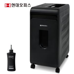 [현대오피스] 문서세단기 저소음 12매 22L PK-1222CD + 오일 자동절전 파쇄기 세절기