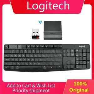 USB 키 보드 모드 무선 용 노트북 블루투스 104 범 Logitech-K375s 있는 듀얼 신시사이저 스탠드가 PC