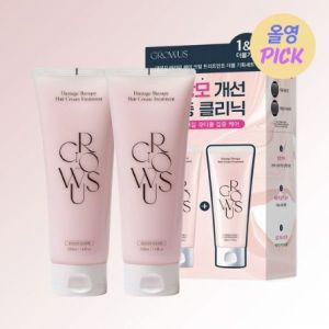 그로우어스 데미지 헤어 크림 트리트먼트 220ml 더블 기획