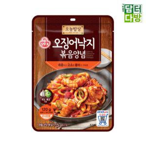 오뚜기 오늘밥상 오징어낙지볶음 양념 120g X 10개장 찌개 국양념 간편조리 자취생요리 소스 간단한끼 간편