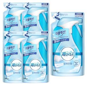 페브리즈 섬유탈취제 상쾌한향 리필 320ml X 5개