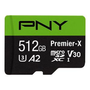 PNY 512GB 프리미어 X 클래스 10 U3 V30 microSDXC 플래시 메모리 카드