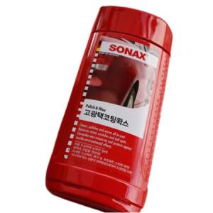 소낙스 고광택 코팅왁스 500ml 자동차 광택 코팅 발수 세차 차량 유지 보수 관리 용품