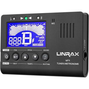 LINRAX MT1 메트로놈 튜너 기타 베이스 우쿨렐레 바이올린 색소폰