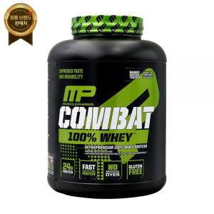 머슬팜 웨이 프로틴 파우더 2.26kg 초콜릿 밀크 맛 MusclePharm Combat 100 Whey Muscle-Building [원산지: