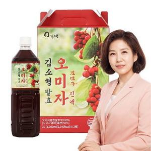 진한 오미자청 김소형 발효 오미자진액 1000ml 1병 건강식품