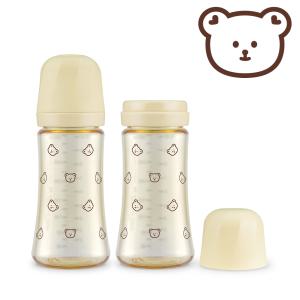 그로미미 PPSU 돗꼼 젖병 트윈팩 300ml (젖꼭지 미포함)