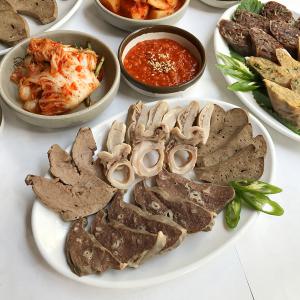 오소리감투 200g 돼지위 부드럽고 쫄깃한 특수부위 (순대내장 돼지부속물 순대국 볶음 내장모둠)