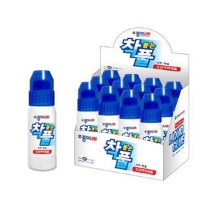 물풀 종이나라 착 붙는 착풀 액체풀 50ml (12개입) 아모스 SIT0