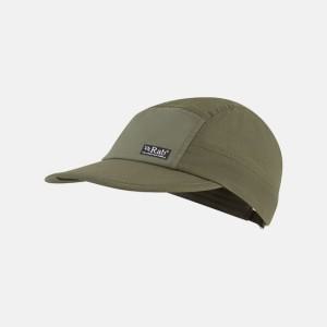 Rab 비스타 5 패널 캡 Army Light Khaki