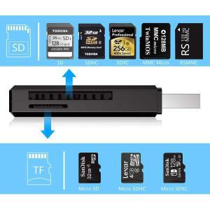 USB 30 카드 리더 마이크로 SD HC XC TF MIMC RSMMC 메모리 라이터 뷰 어댑터 동글 LED 라이트 컴퓨터 노트