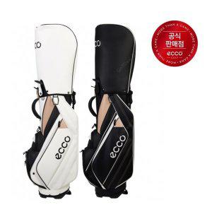 [매장정품] 에코 [정품]ECCO SPORTY STAND BAG II 스포티 스탠드 골프백 - EB2S013 화이트/블랙