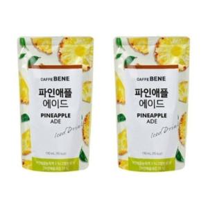 카페베네 파인애플에이드파우치 190ml x 50팩