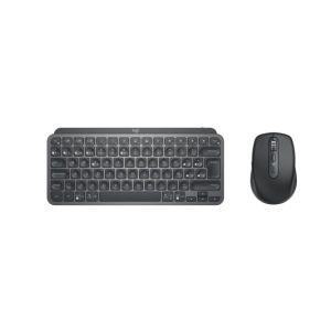 Logitech 로지텍 MX Keys Mini Combo for Business Wireless Keyboard Mouse W/ Logi Bo...