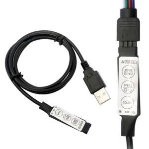 [RG3M5271]5V용 LED바 컨트롤용 USB RGB LED모듈 헤드랜턴