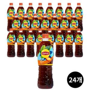 립톤 아이스티 제로 복숭아맛 500ml X 24pet 홍차 복숭아에이드 복숭아아이스티