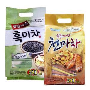 동일 콘후레이크 천마차 50T +  콘플레이크 흑미차 50T